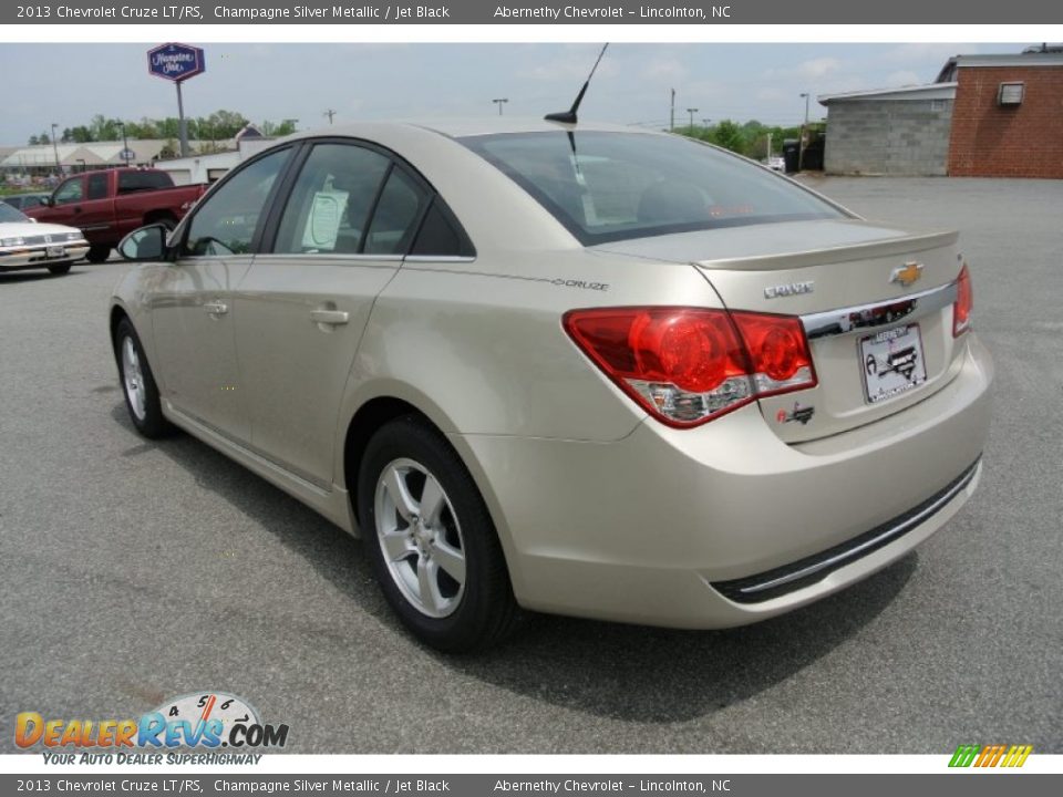 2013 Chevrolet Cruze LT/RS Champagne Silver Metallic / Jet Black Photo #4