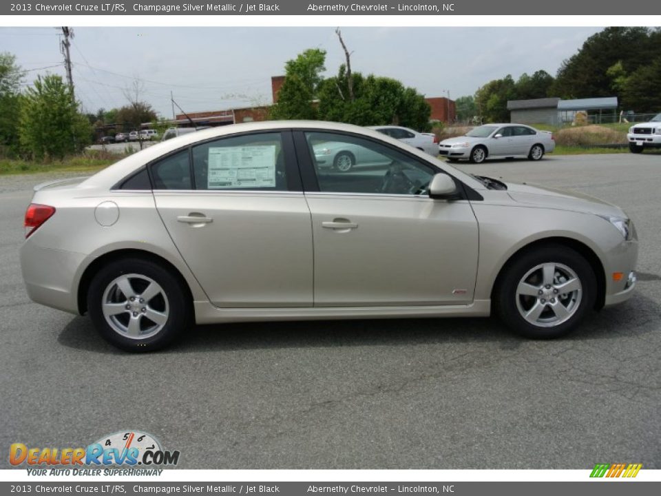 2013 Chevrolet Cruze LT/RS Champagne Silver Metallic / Jet Black Photo #6