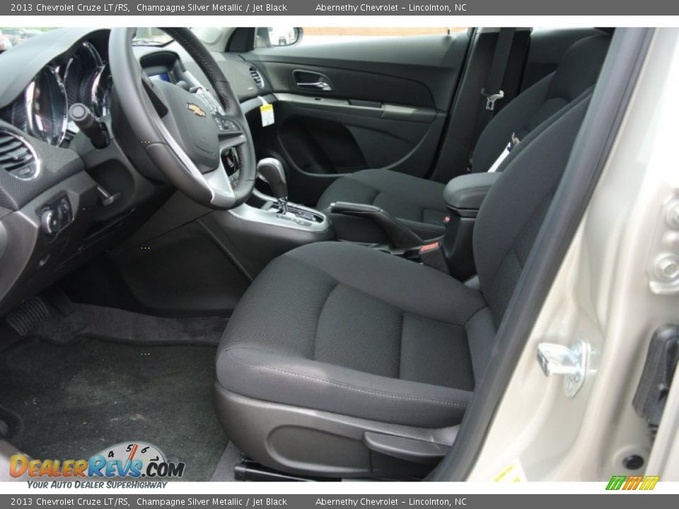 Jet Black Interior - 2013 Chevrolet Cruze LT/RS Photo #8