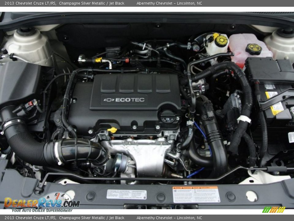 2013 Chevrolet Cruze LT/RS 1.4 Liter DI Turbocharged DOHC 16-Valve VVT 4 Cylinder Engine Photo #22