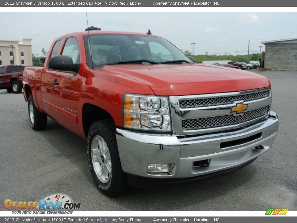 2013 Chevrolet Silverado 1500 LT Extended Cab 4x4 Victory Red / Ebony Photo #1