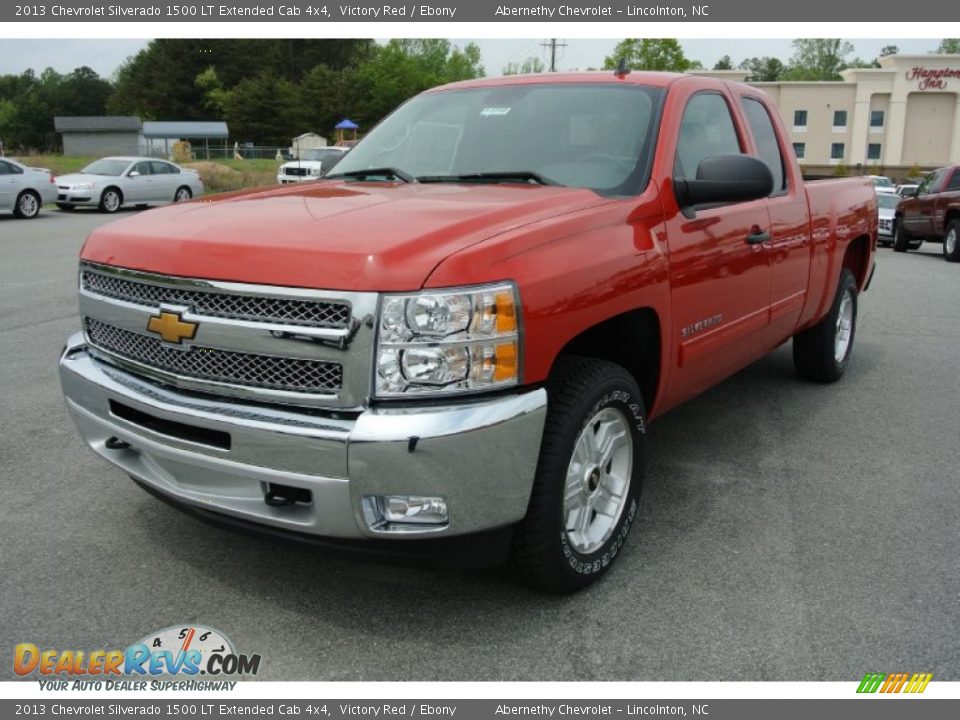2013 Chevrolet Silverado 1500 LT Extended Cab 4x4 Victory Red / Ebony Photo #2