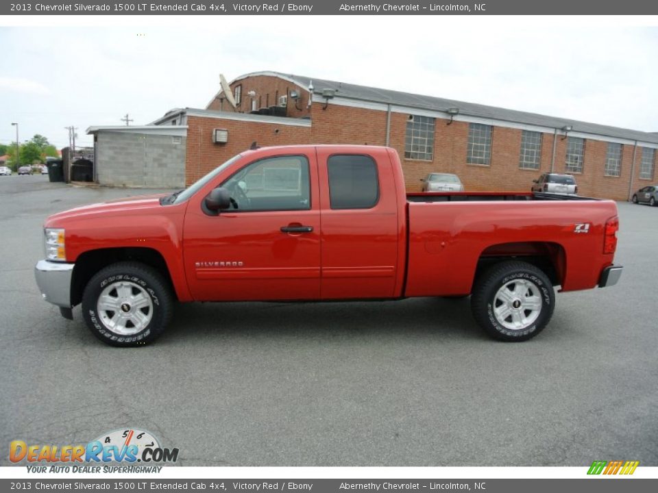 2013 Chevrolet Silverado 1500 LT Extended Cab 4x4 Victory Red / Ebony Photo #3