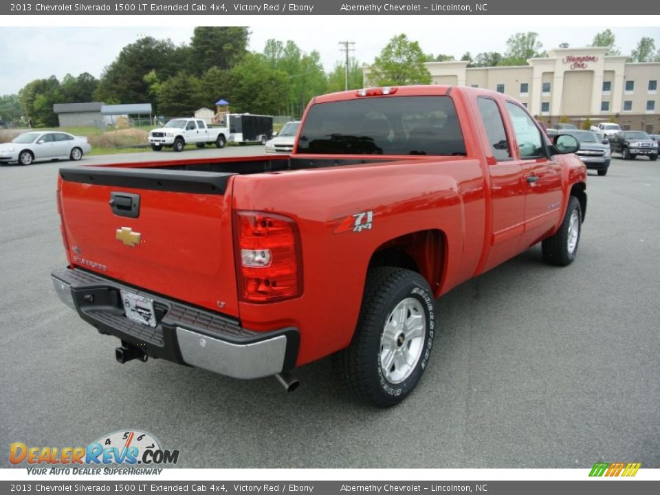 2013 Chevrolet Silverado 1500 LT Extended Cab 4x4 Victory Red / Ebony Photo #6