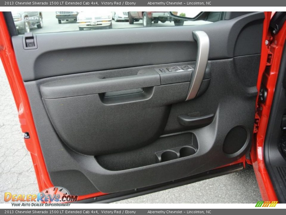 2013 Chevrolet Silverado 1500 LT Extended Cab 4x4 Victory Red / Ebony Photo #8
