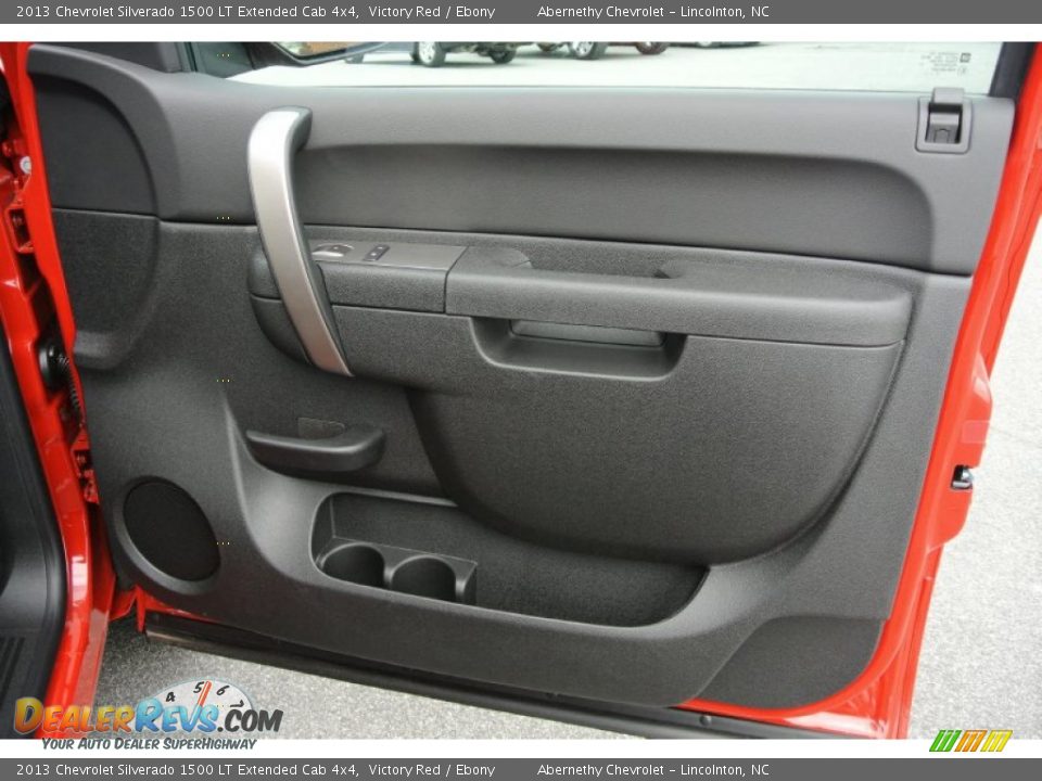 2013 Chevrolet Silverado 1500 LT Extended Cab 4x4 Victory Red / Ebony Photo #19