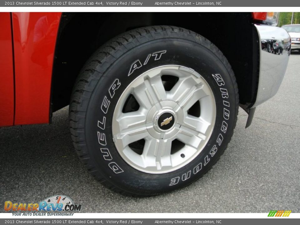 2013 Chevrolet Silverado 1500 LT Extended Cab 4x4 Victory Red / Ebony Photo #20