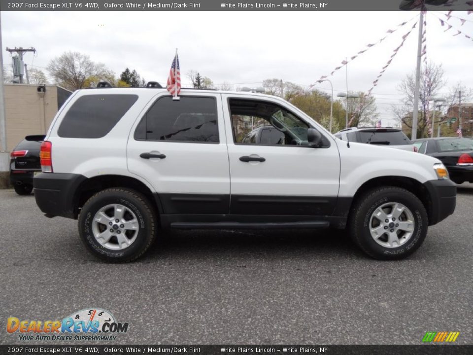 Oxford White 2007 Ford Escape XLT V6 4WD Photo #5