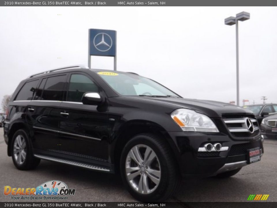 2010 Mercedes-Benz GL 350 BlueTEC 4Matic Black / Black Photo #3