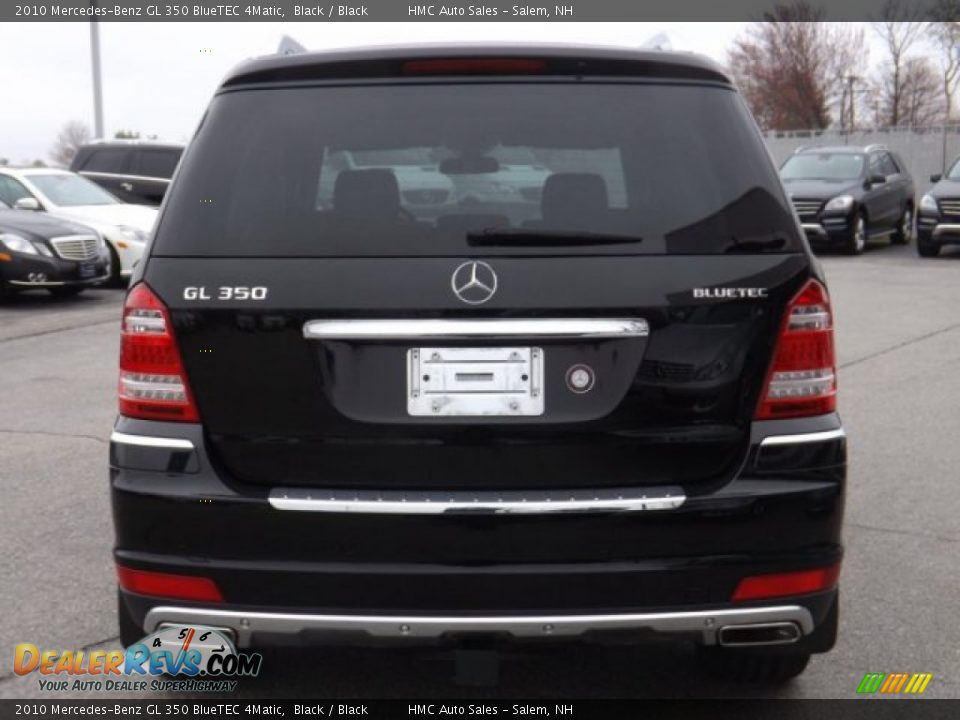 2010 Mercedes-Benz GL 350 BlueTEC 4Matic Black / Black Photo #4