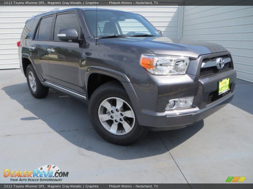 2013 Toyota 4Runner SR5 Magnetic Gray Metallic / Graphite Photo #2