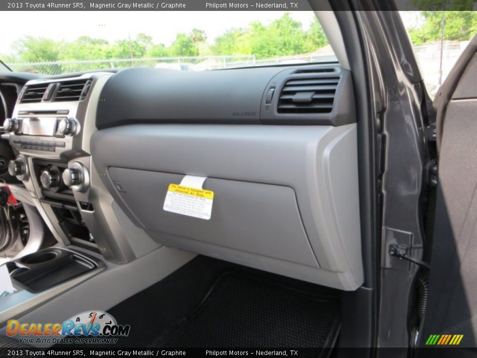 2013 Toyota 4Runner SR5 Magnetic Gray Metallic / Graphite Photo #16