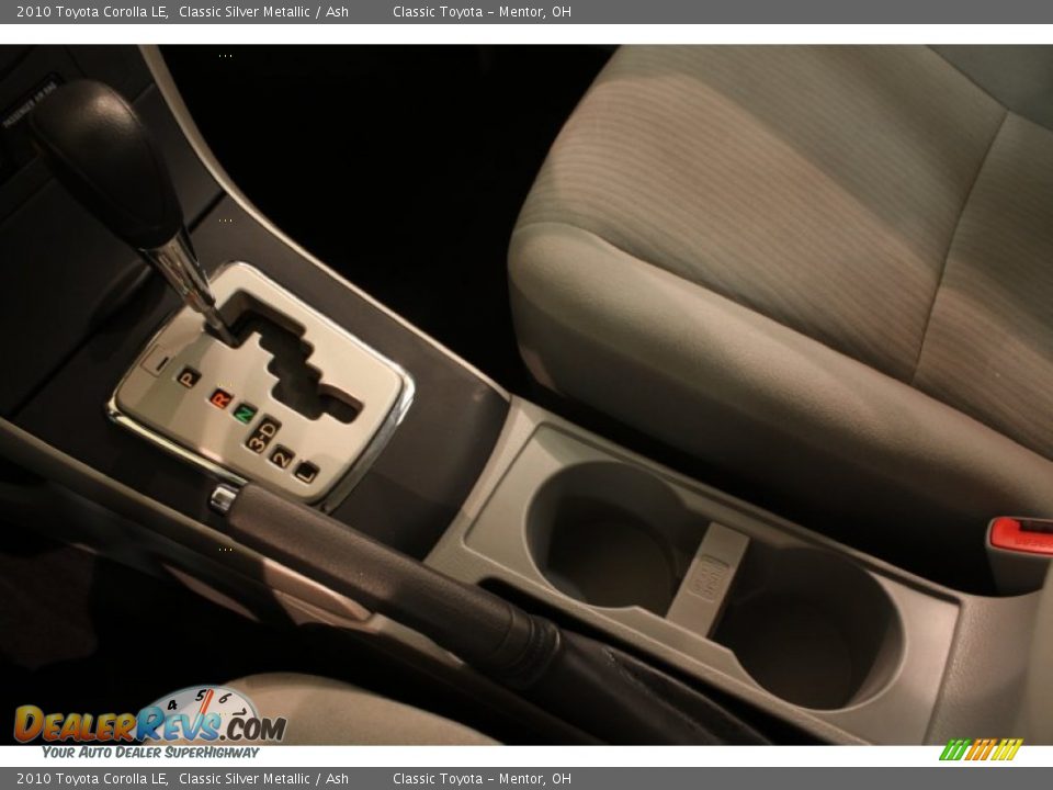 2010 Toyota Corolla LE Classic Silver Metallic / Ash Photo #9