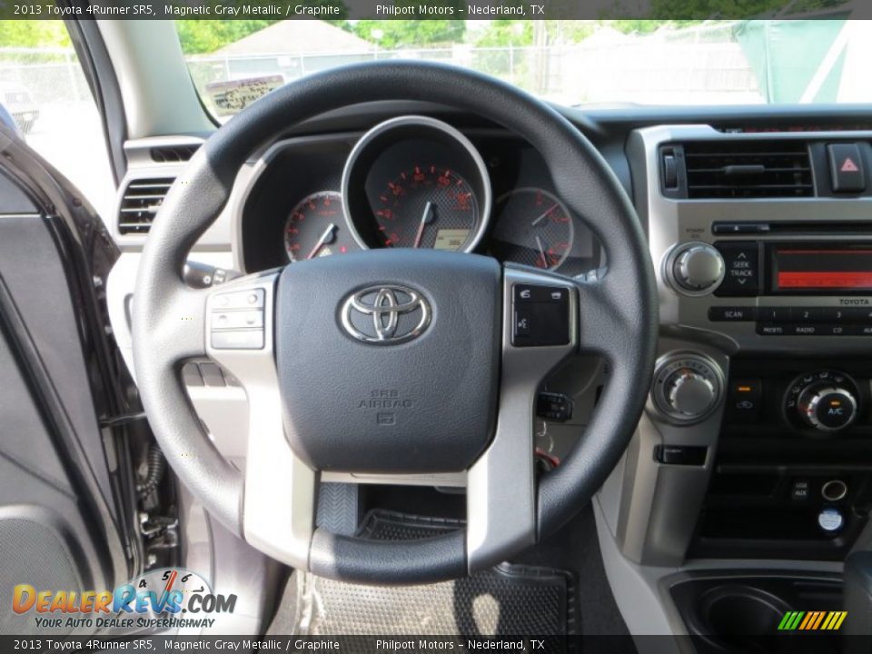 2013 Toyota 4Runner SR5 Magnetic Gray Metallic / Graphite Photo #25