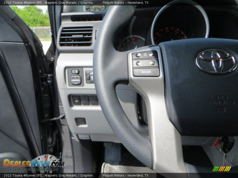 2013 Toyota 4Runner SR5 Magnetic Gray Metallic / Graphite Photo #27