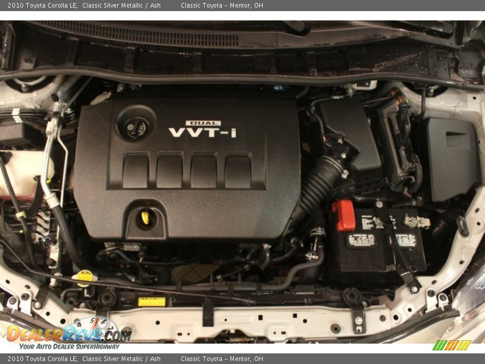 2010 Toyota Corolla LE Classic Silver Metallic / Ash Photo #14