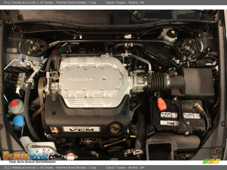 2011 Honda Accord EX-L V6 Sedan 3.5 Liter SOHC 24-Valve i-VTEC V6 Engine Photo #15
