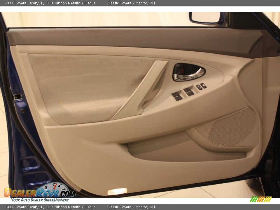 2011 Toyota Camry LE Blue Ribbon Metallic / Bisque Photo #4