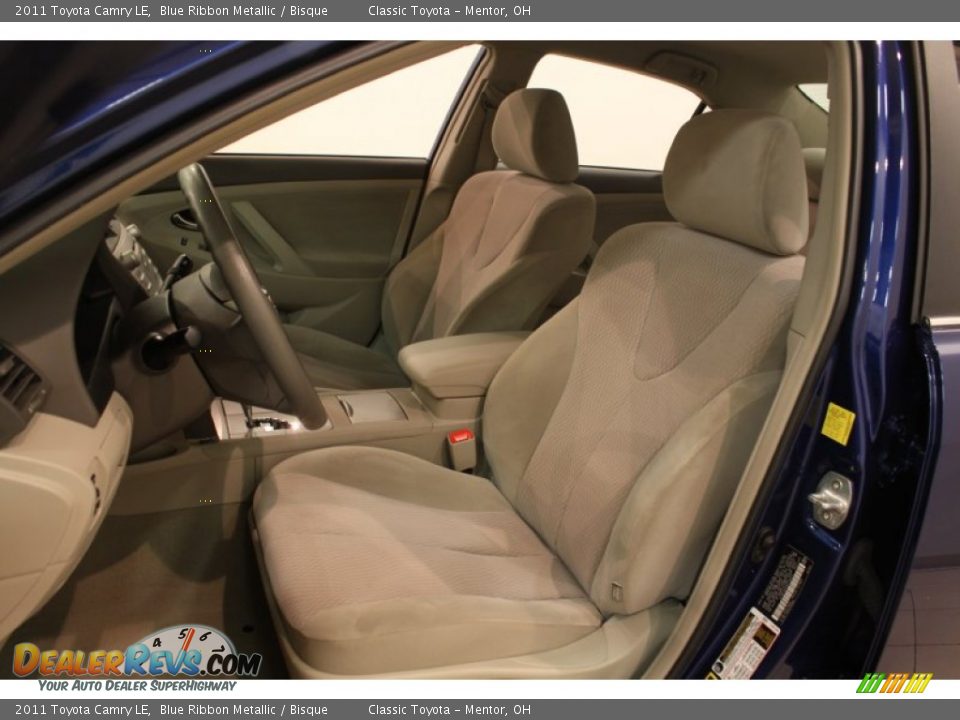 2011 Toyota Camry LE Blue Ribbon Metallic / Bisque Photo #5
