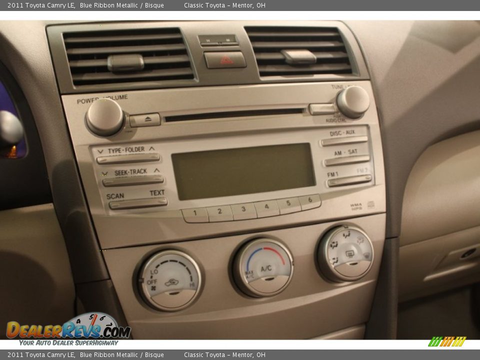 2011 Toyota Camry LE Blue Ribbon Metallic / Bisque Photo #8