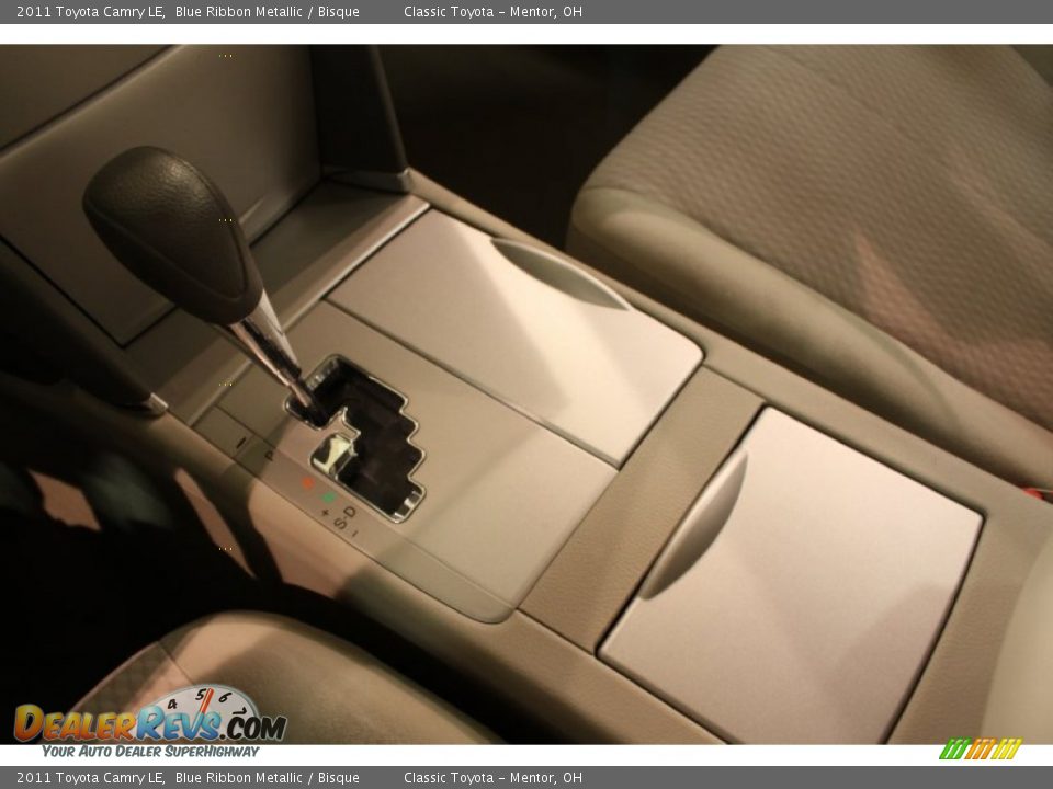 2011 Toyota Camry LE Blue Ribbon Metallic / Bisque Photo #9