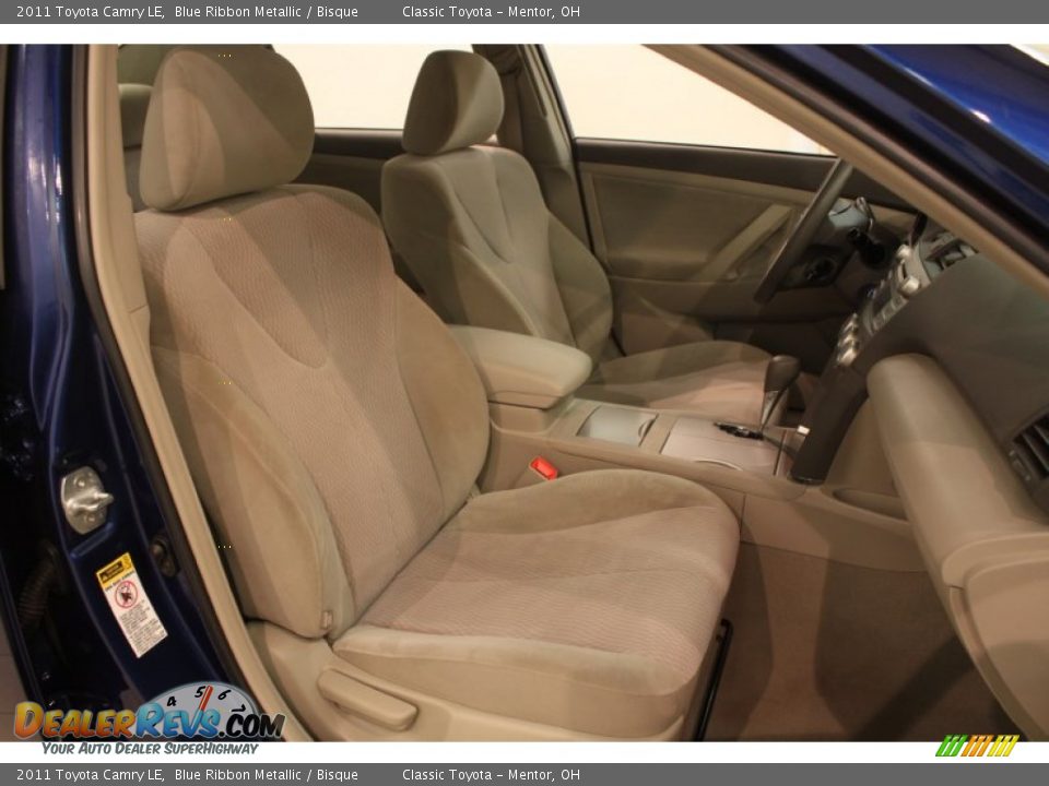 2011 Toyota Camry LE Blue Ribbon Metallic / Bisque Photo #11