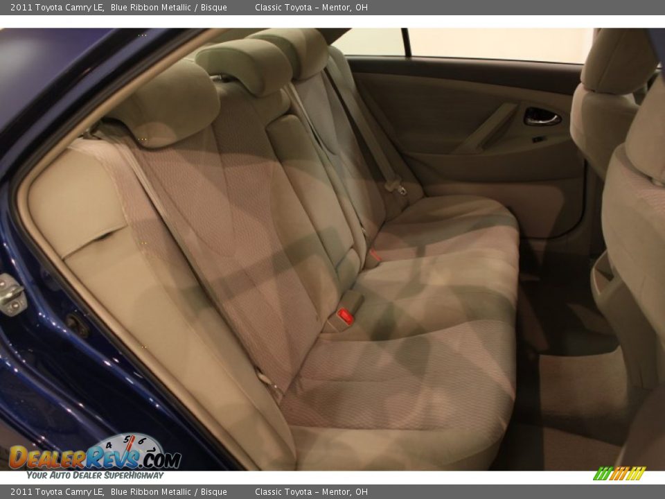 2011 Toyota Camry LE Blue Ribbon Metallic / Bisque Photo #12