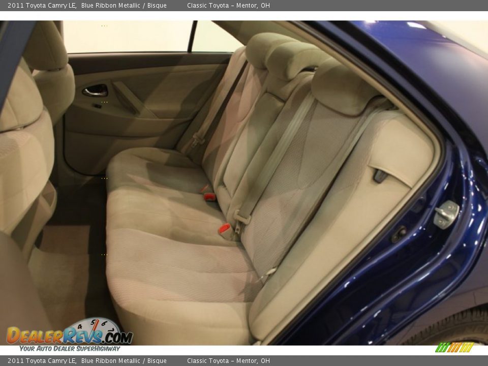 2011 Toyota Camry LE Blue Ribbon Metallic / Bisque Photo #13