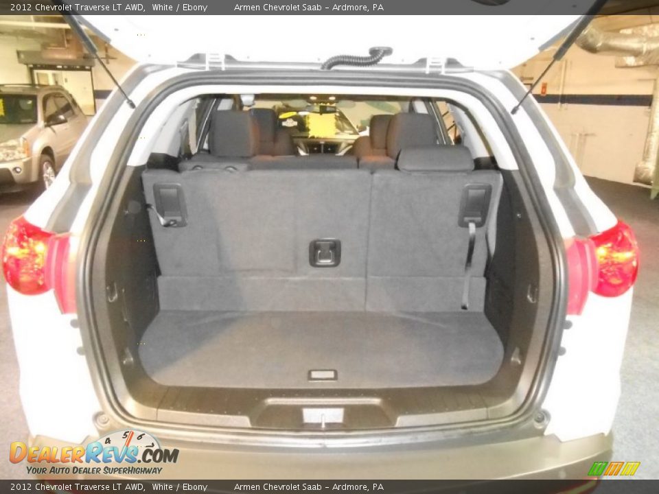 2012 Chevrolet Traverse LT AWD White / Ebony Photo #16