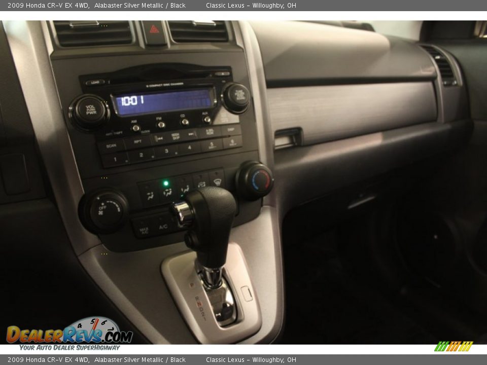 2009 Honda CR-V EX 4WD Alabaster Silver Metallic / Black Photo #8