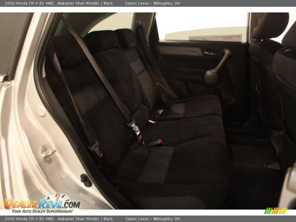 2009 Honda CR-V EX 4WD Alabaster Silver Metallic / Black Photo #10