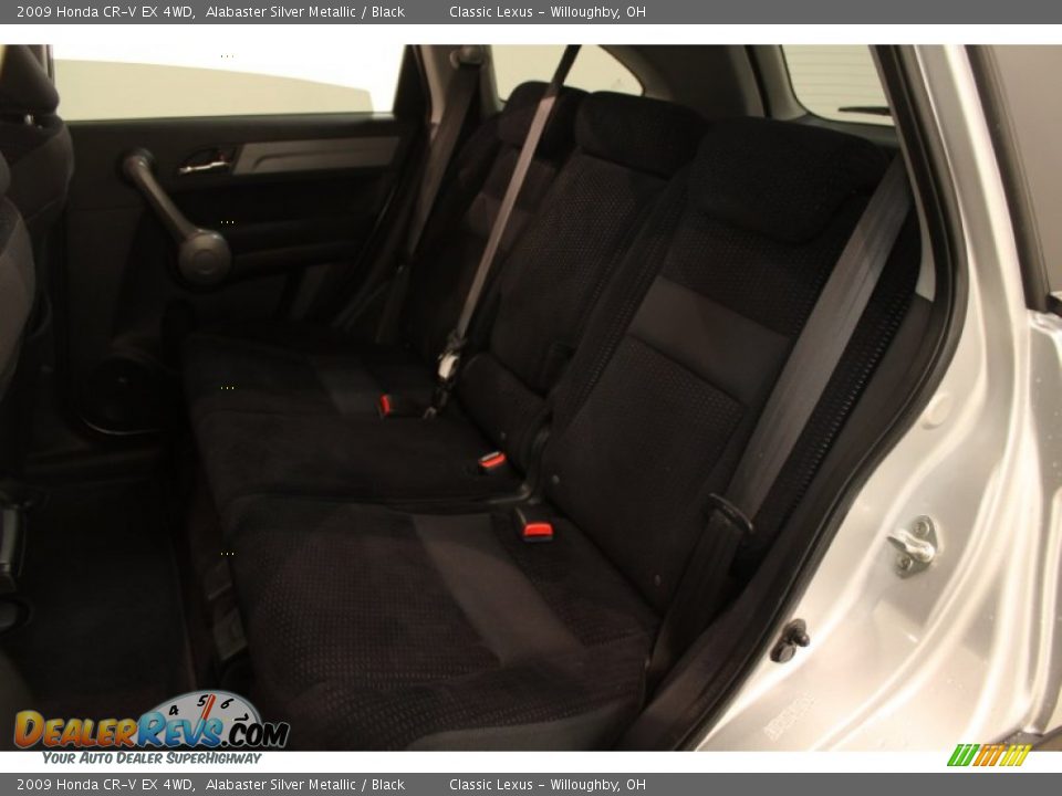 2009 Honda CR-V EX 4WD Alabaster Silver Metallic / Black Photo #11