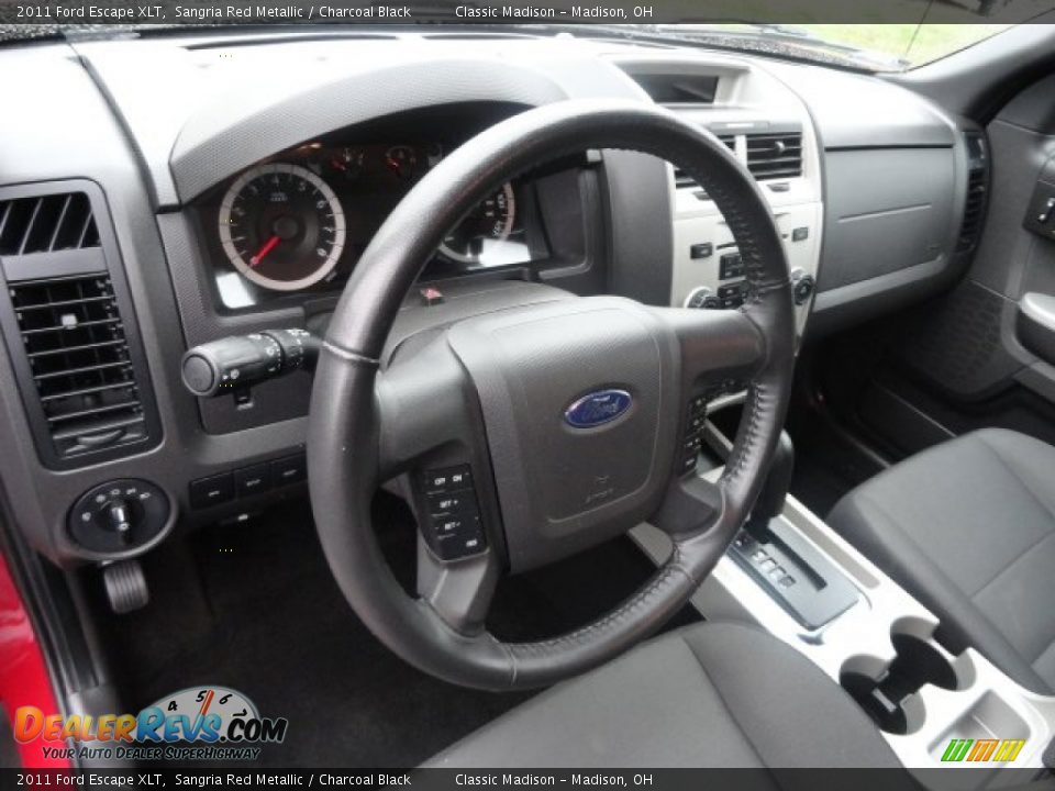 2011 Ford Escape XLT Sangria Red Metallic / Charcoal Black Photo #8
