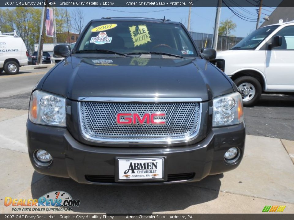 2007 GMC Envoy Denali 4x4 Graphite Gray Metallic / Ebony Photo #2