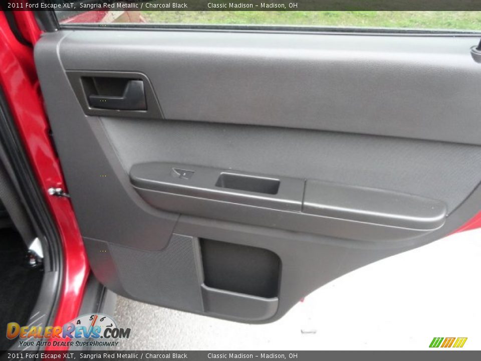 2011 Ford Escape XLT Sangria Red Metallic / Charcoal Black Photo #12