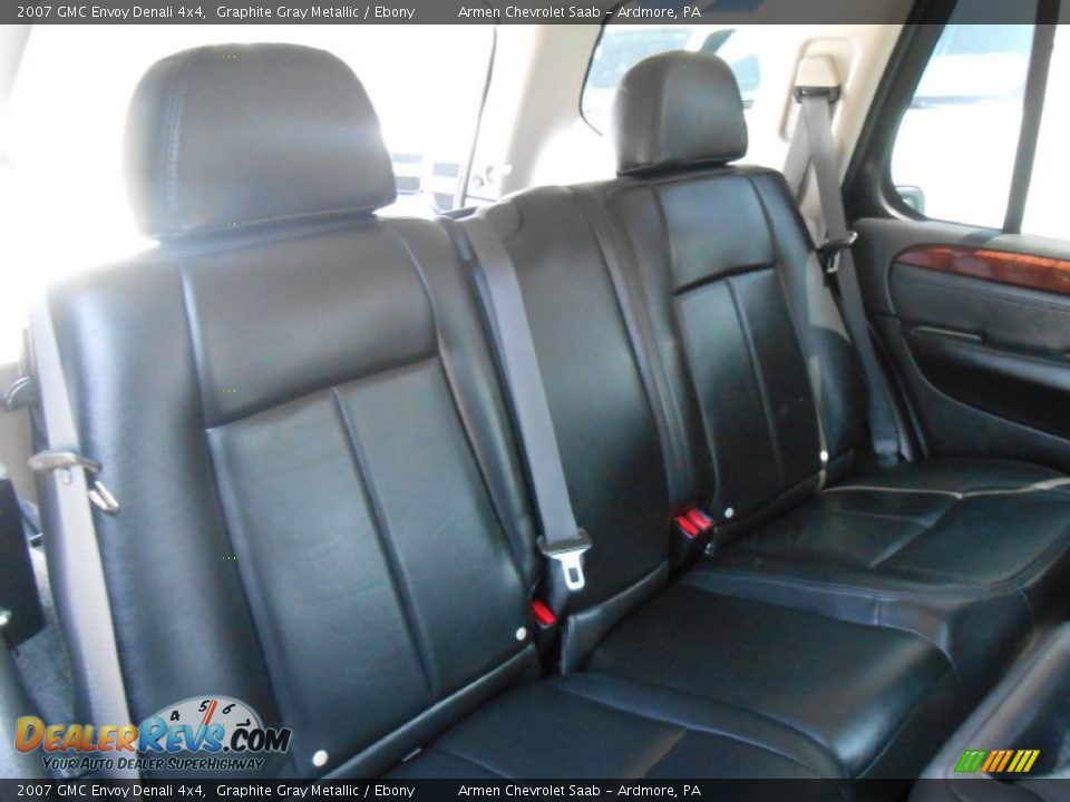 2007 GMC Envoy Denali 4x4 Graphite Gray Metallic / Ebony Photo #15