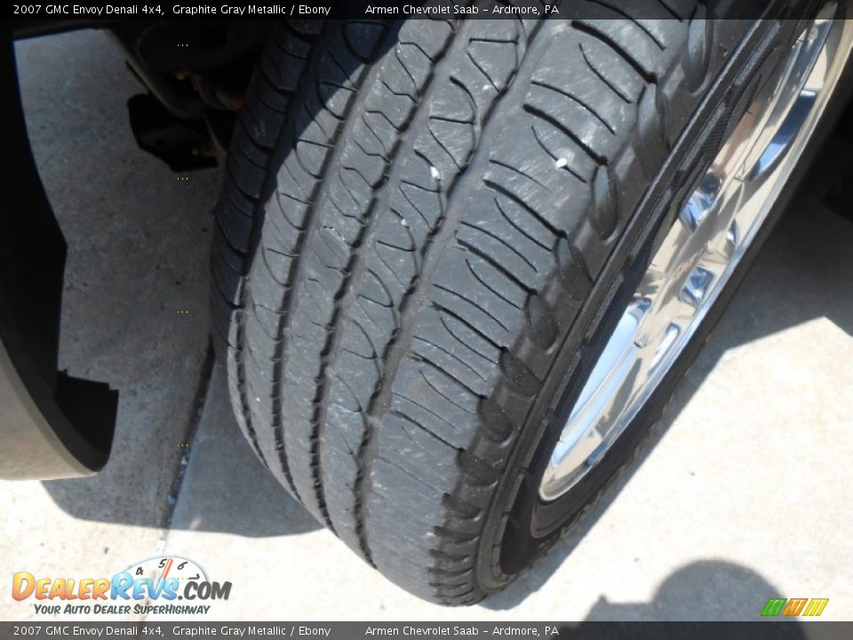 2007 GMC Envoy Denali 4x4 Graphite Gray Metallic / Ebony Photo #22