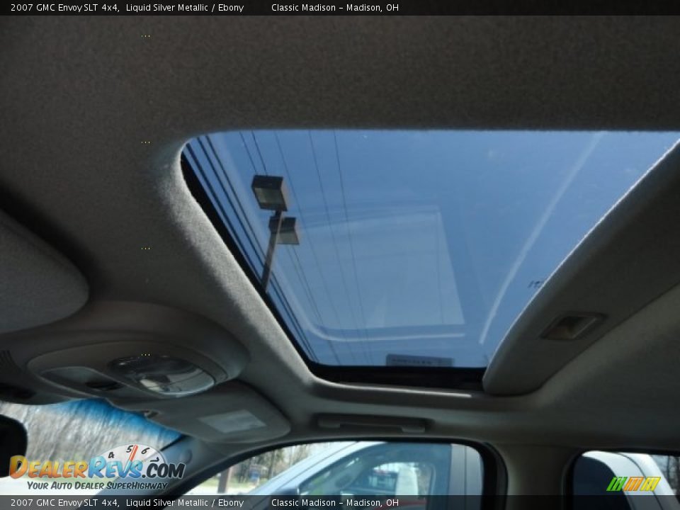 2007 GMC Envoy SLT 4x4 Liquid Silver Metallic / Ebony Photo #7