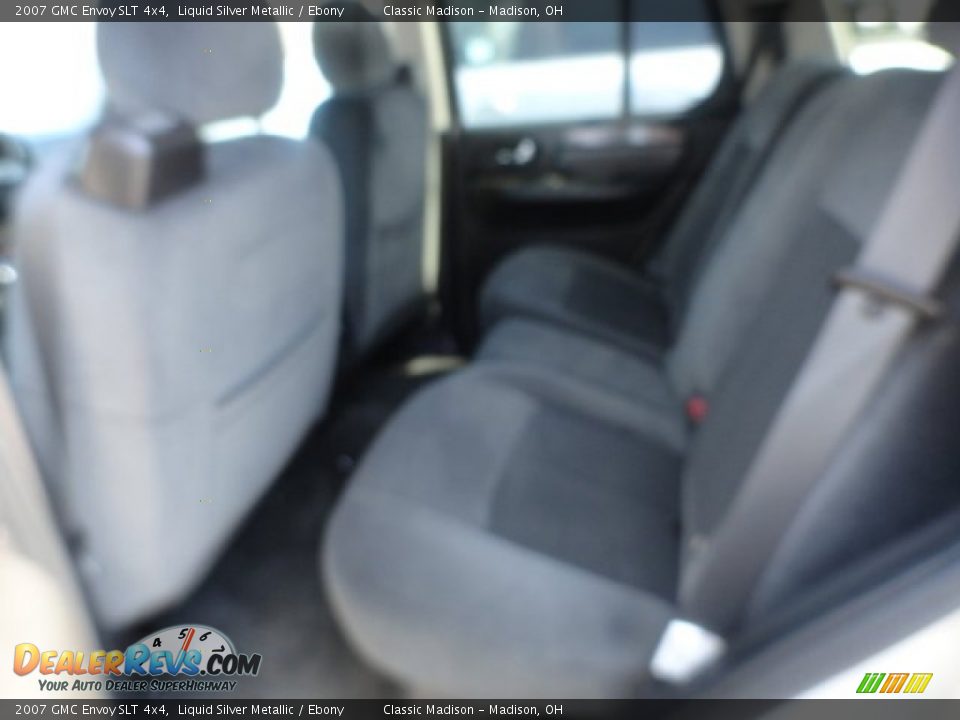 2007 GMC Envoy SLT 4x4 Liquid Silver Metallic / Ebony Photo #9