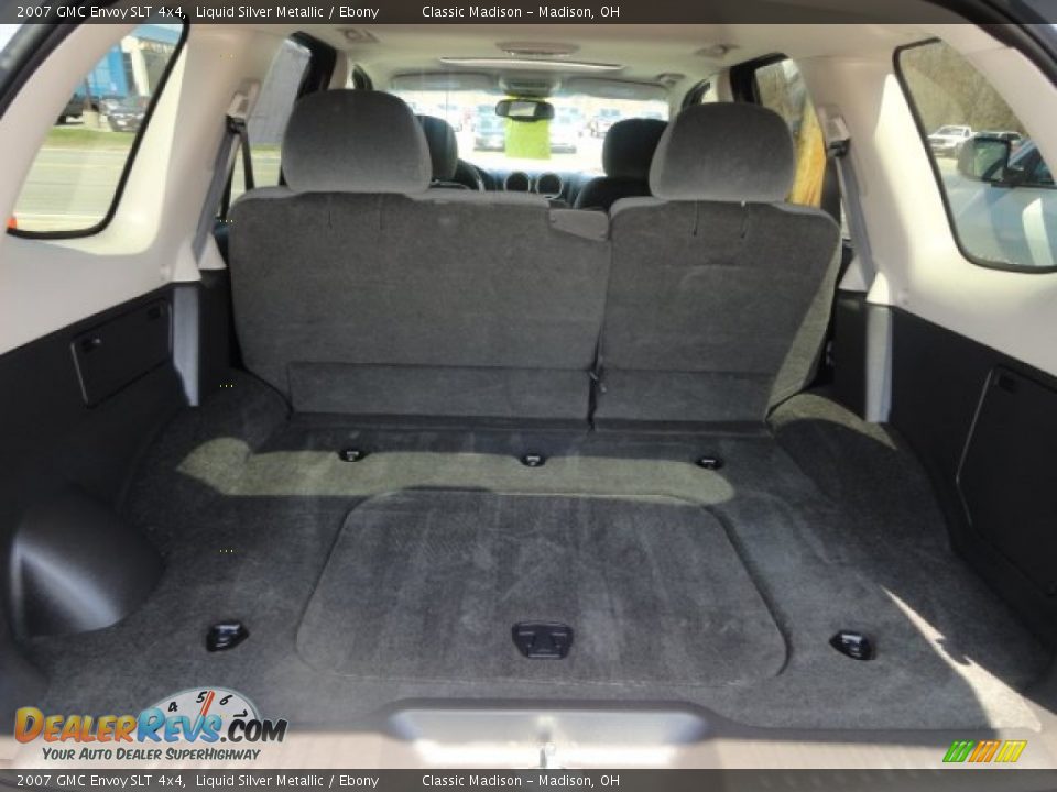 2007 GMC Envoy SLT 4x4 Liquid Silver Metallic / Ebony Photo #10