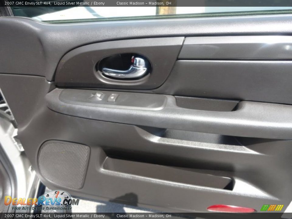 2007 GMC Envoy SLT 4x4 Liquid Silver Metallic / Ebony Photo #15