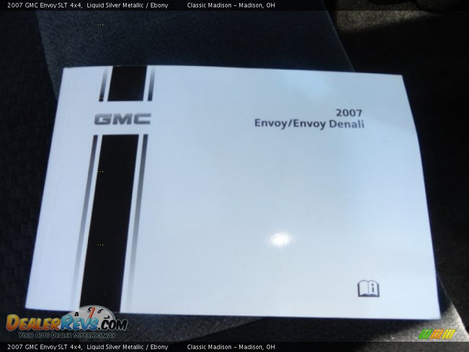 2007 GMC Envoy SLT 4x4 Liquid Silver Metallic / Ebony Photo #16
