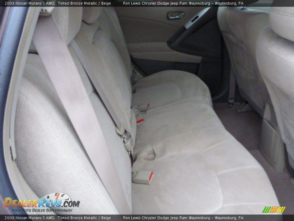 2009 Nissan Murano S AWD Tinted Bronze Metallic / Beige Photo #7
