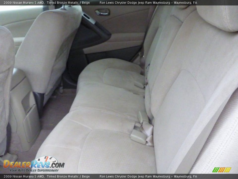 2009 Nissan Murano S AWD Tinted Bronze Metallic / Beige Photo #11