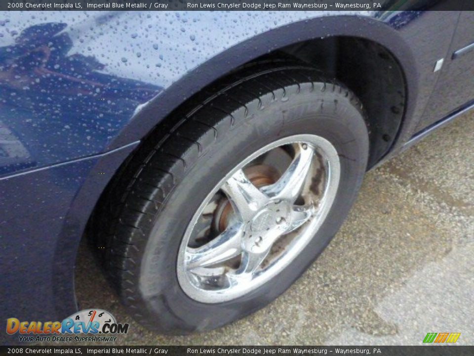 2008 Chevrolet Impala LS Imperial Blue Metallic / Gray Photo #9
