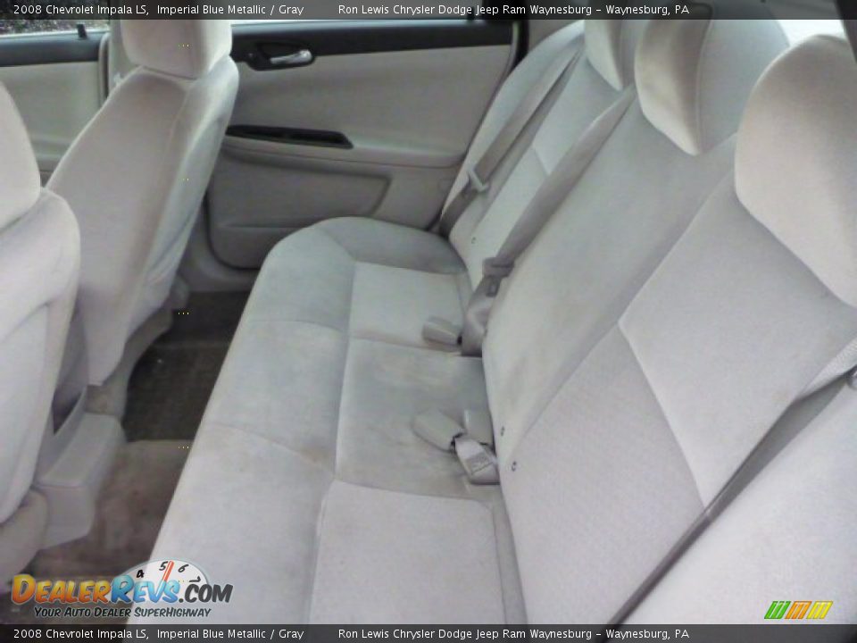 2008 Chevrolet Impala LS Imperial Blue Metallic / Gray Photo #11