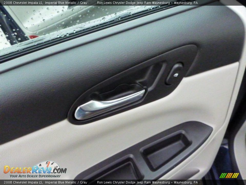 2008 Chevrolet Impala LS Imperial Blue Metallic / Gray Photo #13