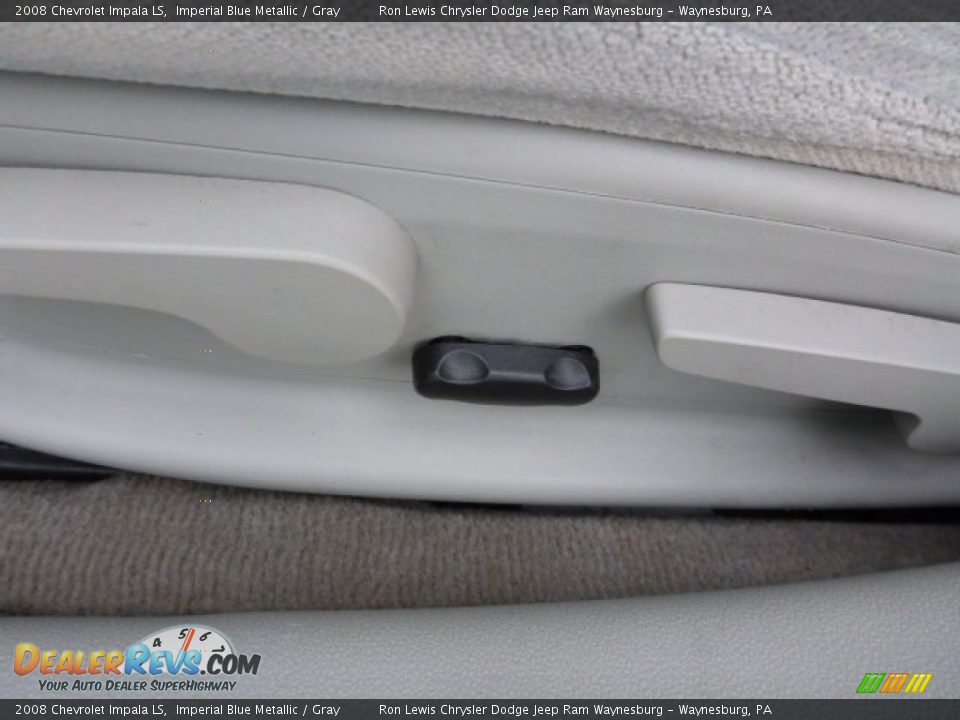 2008 Chevrolet Impala LS Imperial Blue Metallic / Gray Photo #15