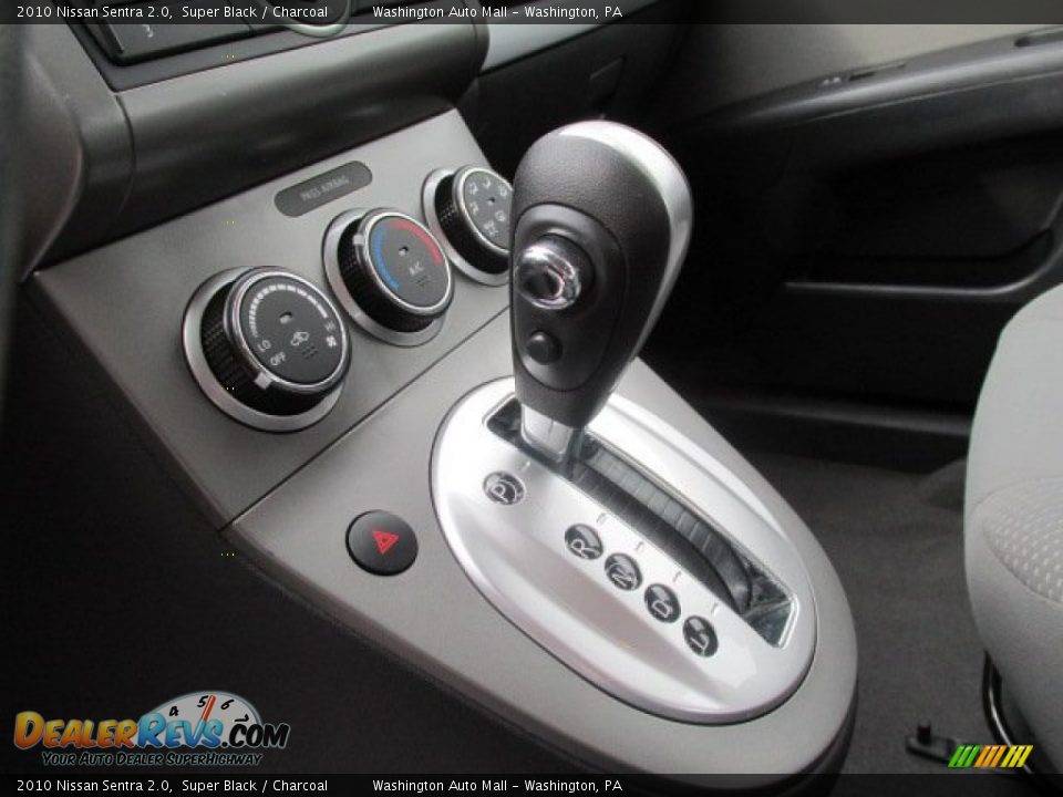 2010 Nissan Sentra 2.0 Super Black / Charcoal Photo #15