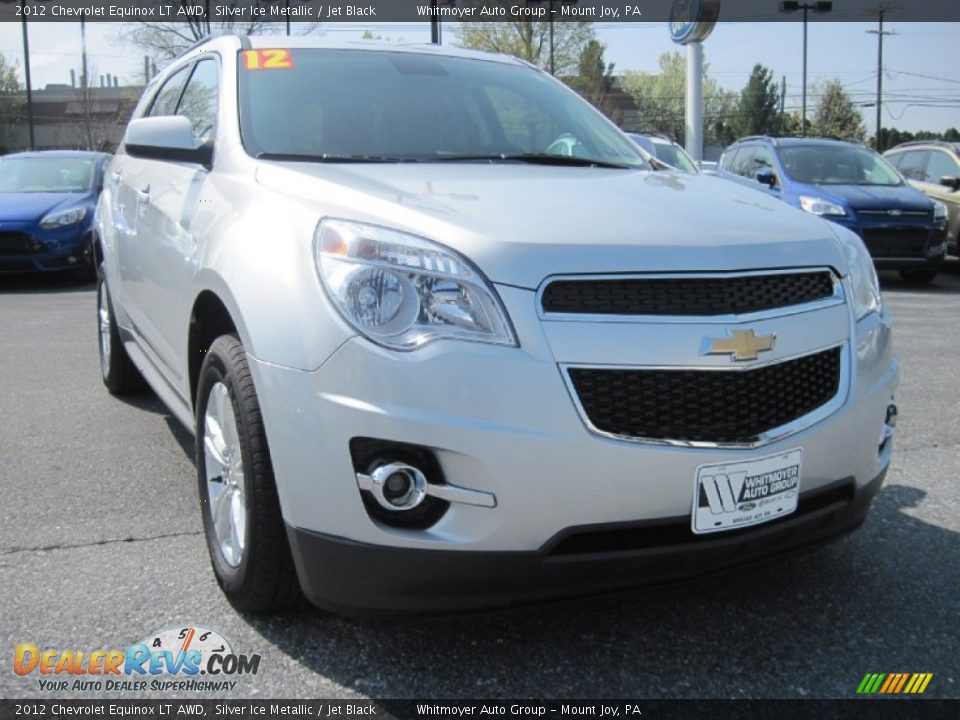 2012 Chevrolet Equinox LT AWD Silver Ice Metallic / Jet Black Photo #1